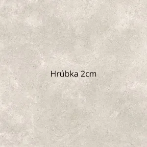 Dlažba 2cm II trieda exteriérová Coquille Champagne 60x60 OUT2.0 R11 RT,