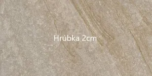 Dlažba 2cm exteriérová Blended Natural OUT2 60x120 R11 RT