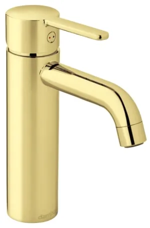 Umývadlová batéria SILHOUET BASIN MEDIUM POLISHED BRASS
