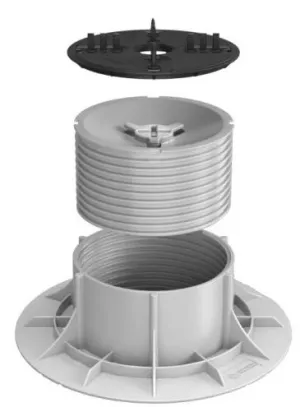 Q2 - terč pod dlažbu nastaviteľný (30 - 46mm)