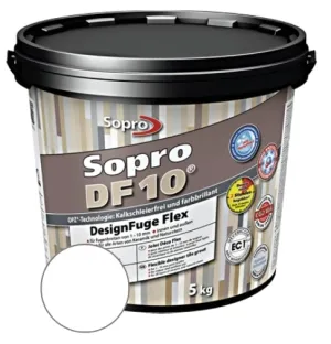 Škárovacia hmota DF 10 5kg weiss 10, biela