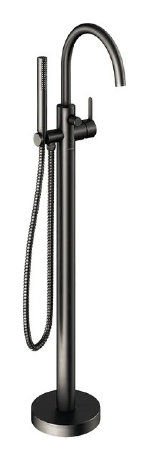 Voľne stojaca batéria silhouet freestanding bath mixer graphite grey pvd