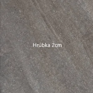 Dlažba 2cm exteriérová Blended Dark 60x60 OUT2 R11 RT