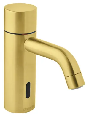 Umývadlová batéria bezdotyková SILHOUET Touchless basin tap brushed brass pvd