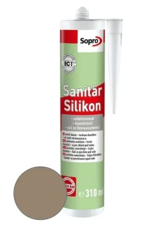 Silikón SanitärSilicon sahara 40, hnedá