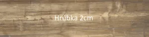 Dlažba 2cm exteriérová Larix Natural OUT2 30x120 RT R11