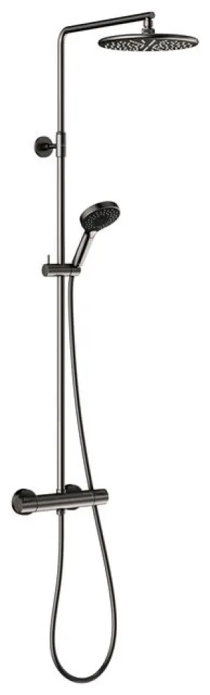 SPRCHOVÝ SET TERMOSTATICKÝ SILHOUET SHOWER SYSTEM Graphite Grey PVD