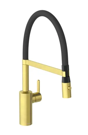 KUCHYNSKÁ BATÉRIA silhouet KITCHEN MIXER brushed brass