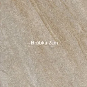 Dlažba 2cm exteriérová Blended Natural OUT2 60x60 R11 RT