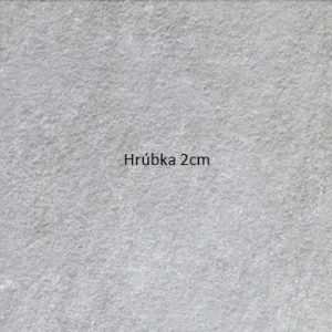 Dlažba 2cm exteriérová Primal Silver 60x60 OUT2 R11 RT