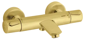 Vaňová batéria termostatická SILHOUET TMC BATH/SHOWER BRUSHED BRASS