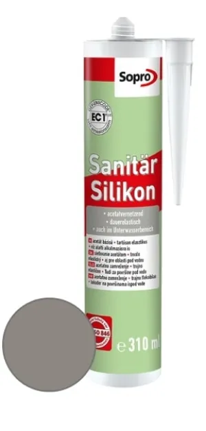 Silikón SanitärSilicon lightgrau 23, svetlo-sivý