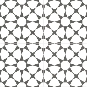 Dlažba Vintage Black 45x45 R10