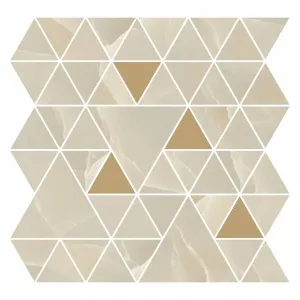 Mozaika lesklá Onyx Beige Mosaico Lucido 30x30 R