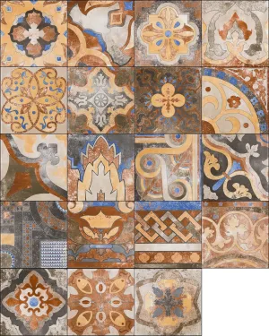 PATCHWORK CR.EMPOLI EARTH 22,3x22,3