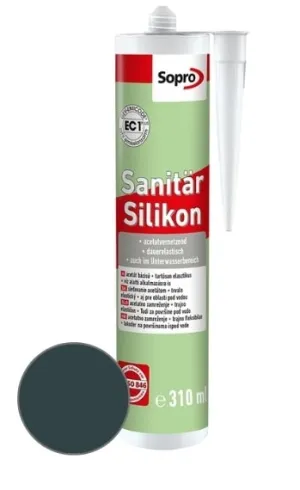 Silikón SanitärSilicon anthrazit 66, antracitový