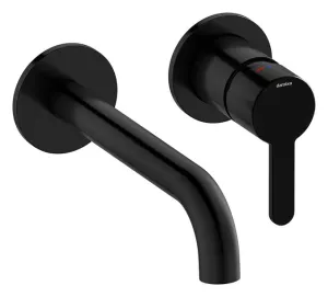 UMÝVADLOVÁ BATÉRIA PODOMIETKOVÁ SILHOUET CONCEALED built in Basin Mixer Box 180mm matt black