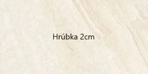 Dlažba 2cm exteriérová Blended Beige OUT2 60x120 R11 RT