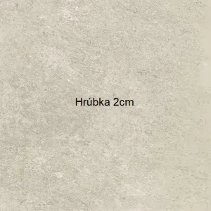 Dlažba 2cm exteriérová Pierres Beige 60x60x2CM RT, R11